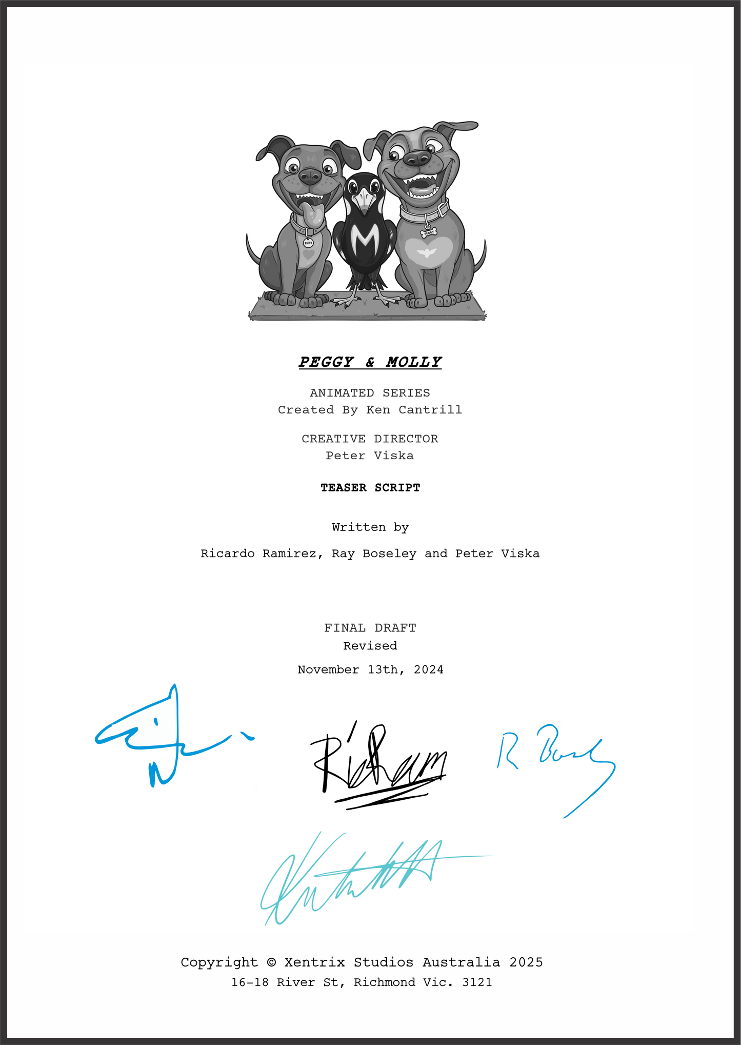 Peggy and Molly Teaser Script