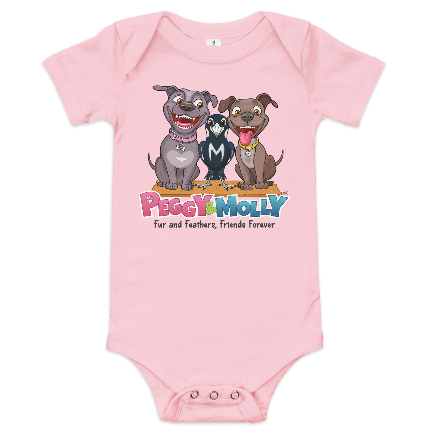 Peggy and Molly Baby Onesie's