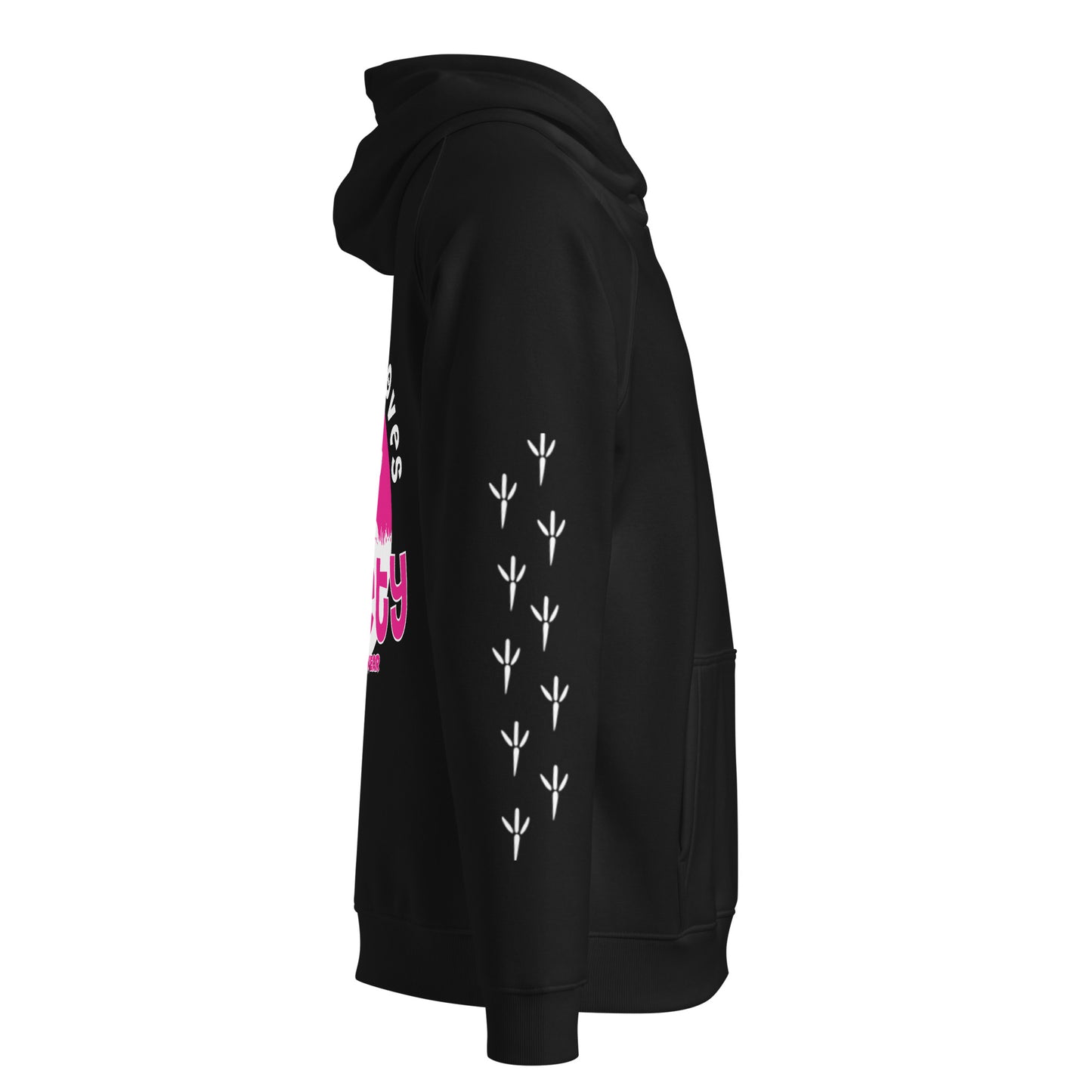 Peggy & Molly Personalised Unisex Hoodie (Pink)