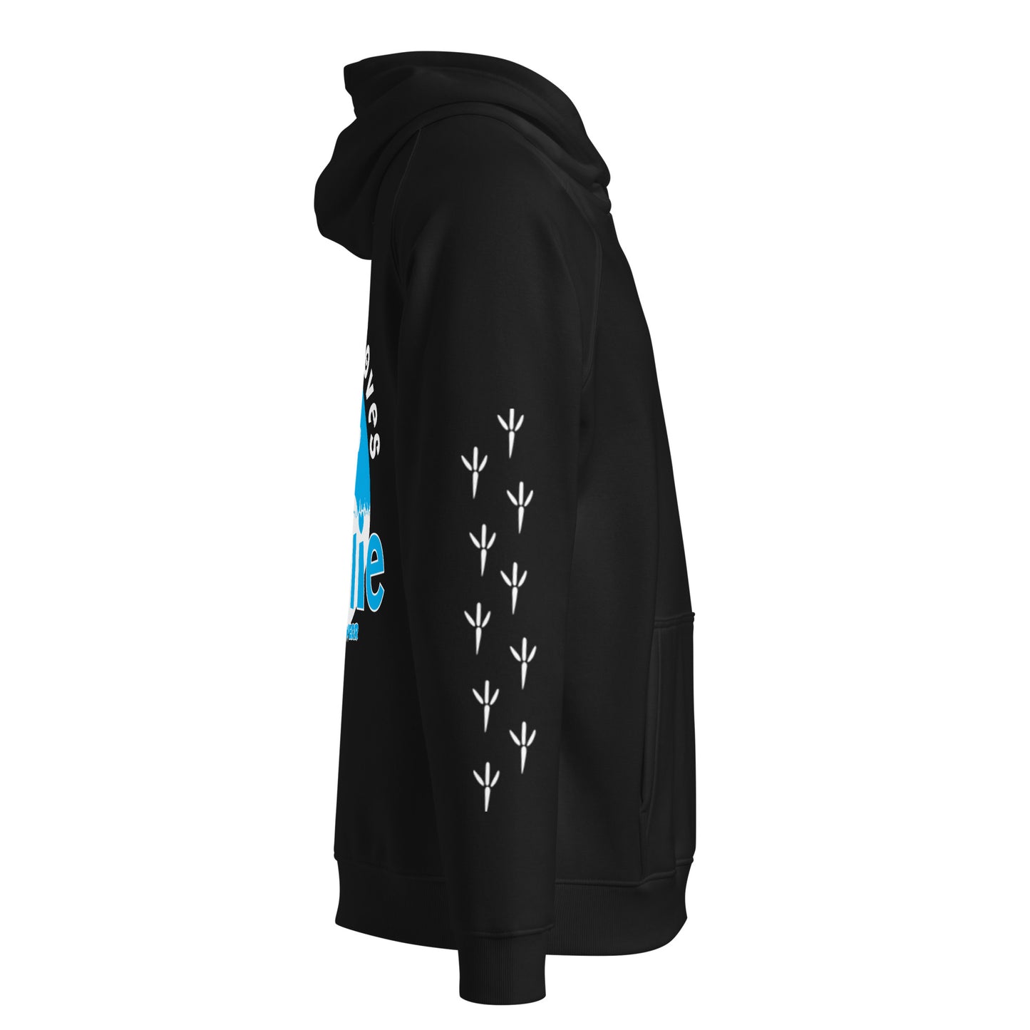 Peggy & Molly Personalised Unisex Hoodie (Blue)