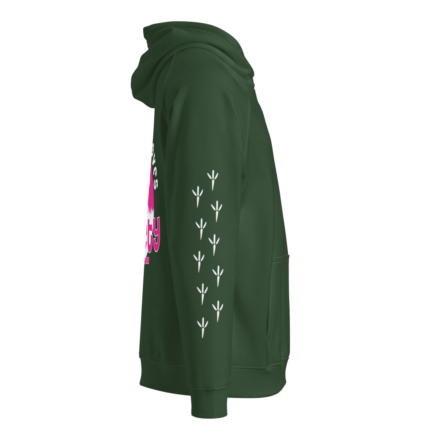 Peggy & Molly Personalised Unisex Hoodie (Pink)