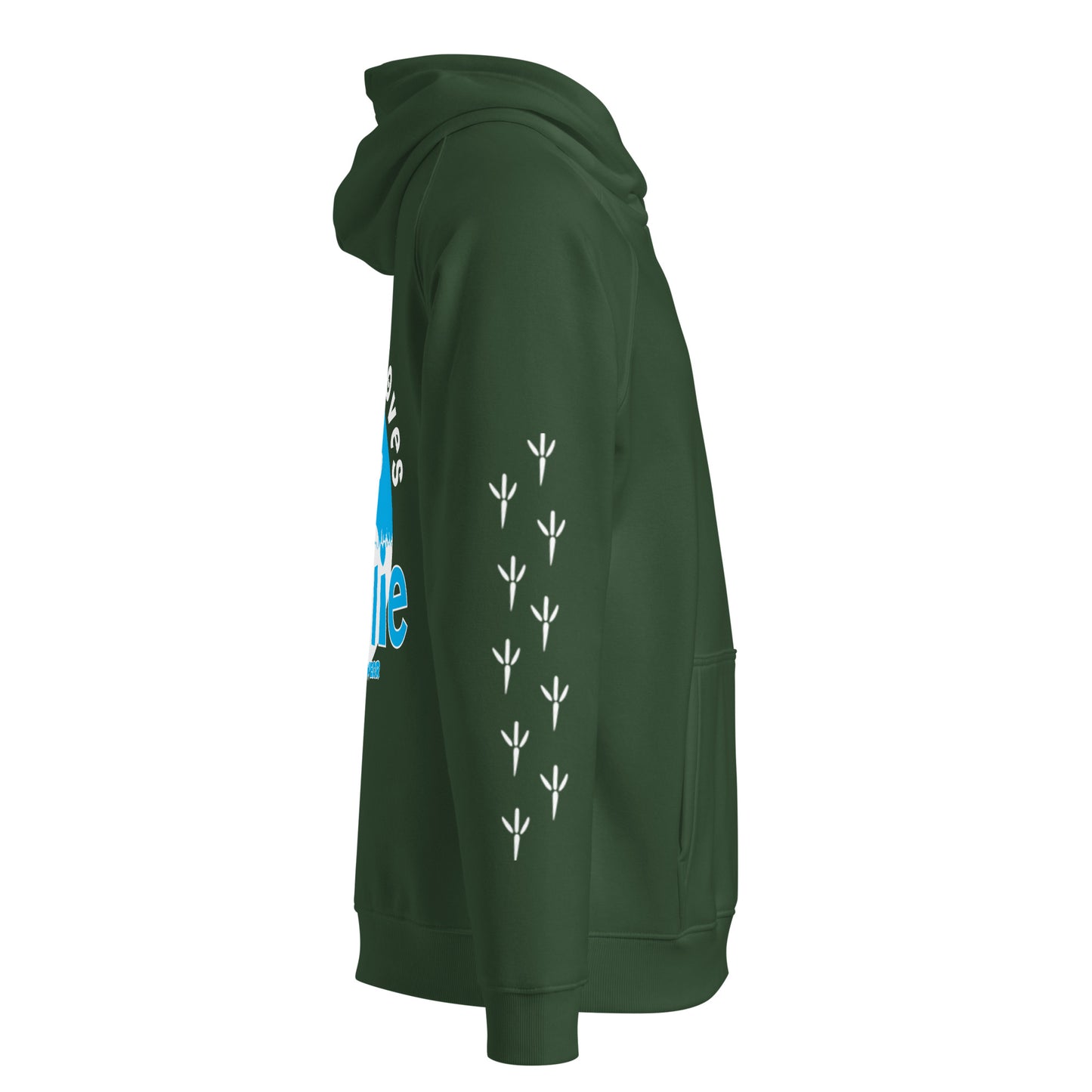 Peggy & Molly Personalised Unisex Hoodie (Blue)