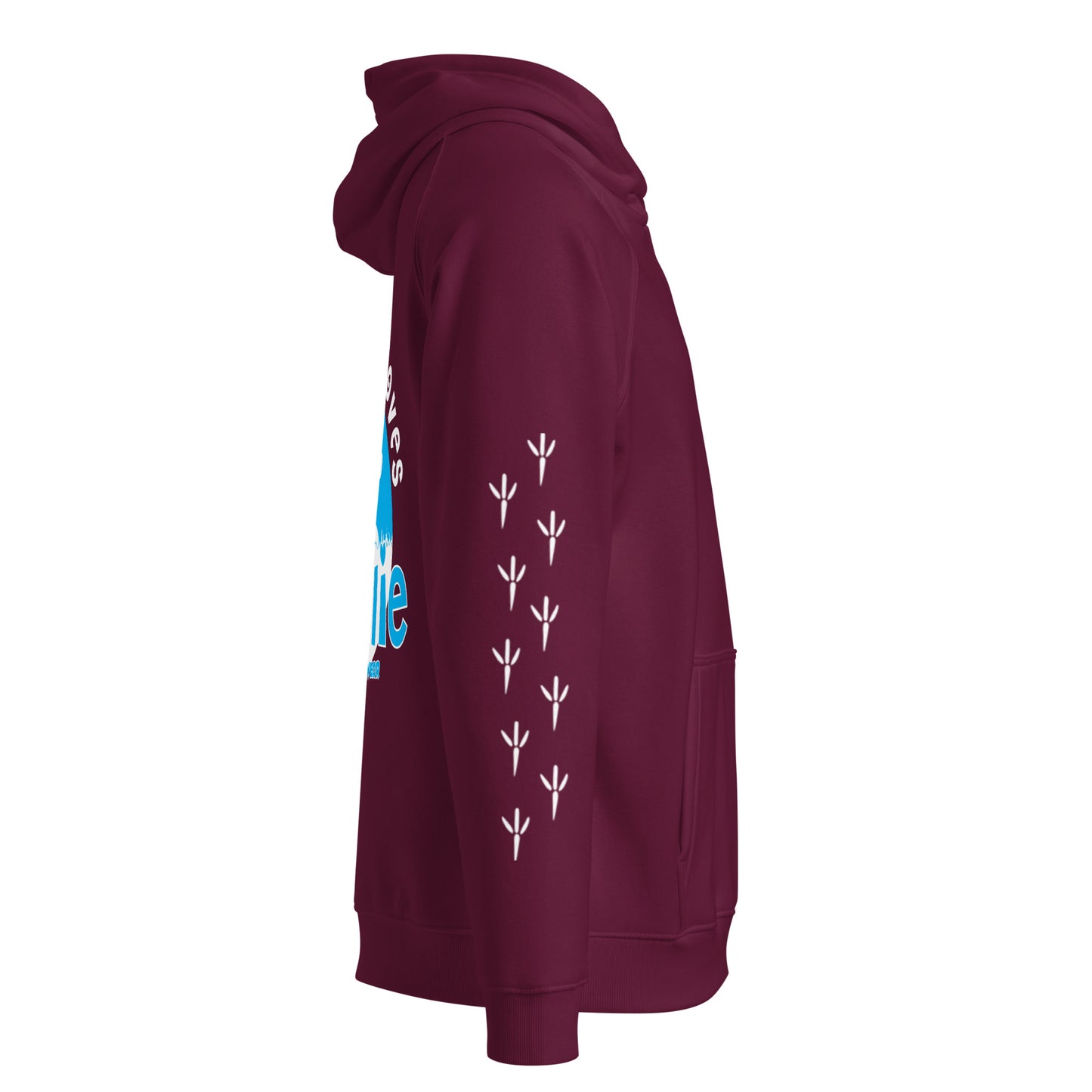 Peggy & Molly Personalised Unisex Hoodie (Blue)