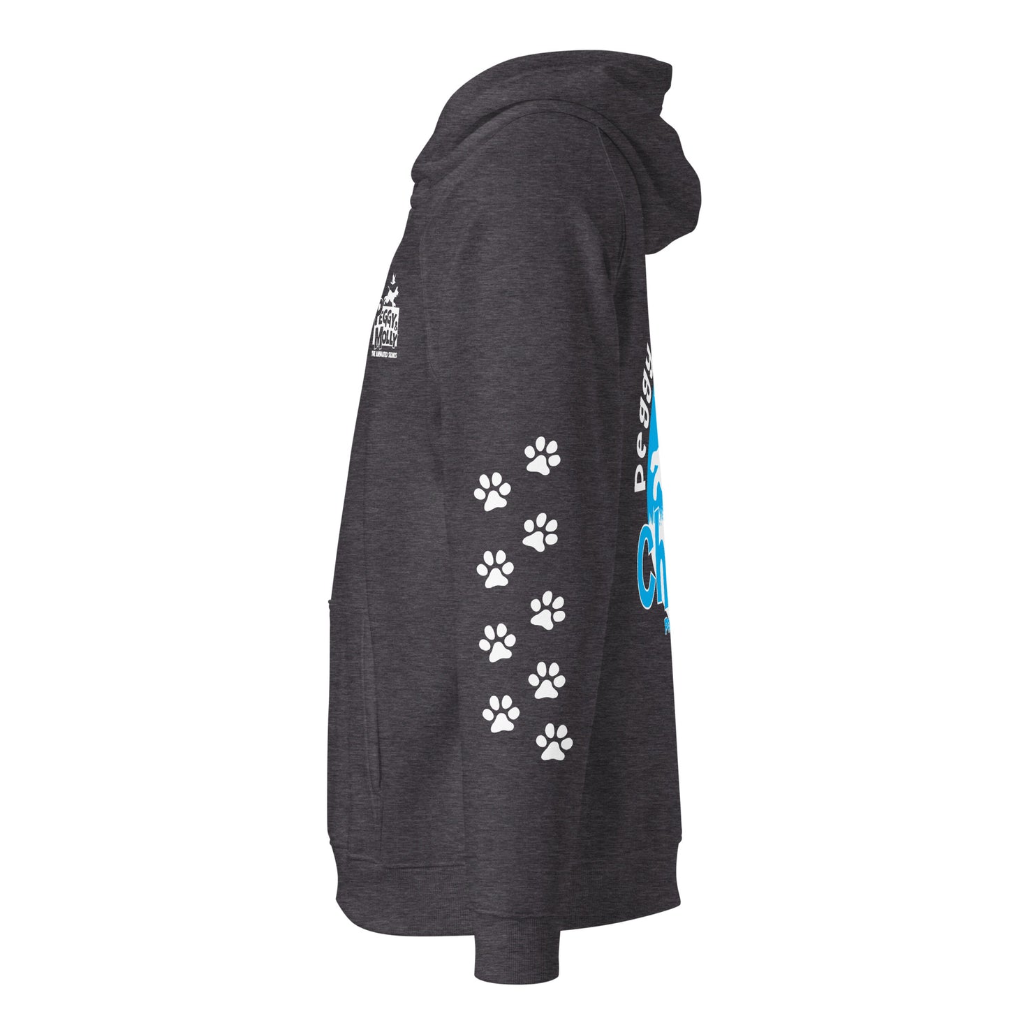Peggy & Molly Personalised Unisex Hoodie (Blue)