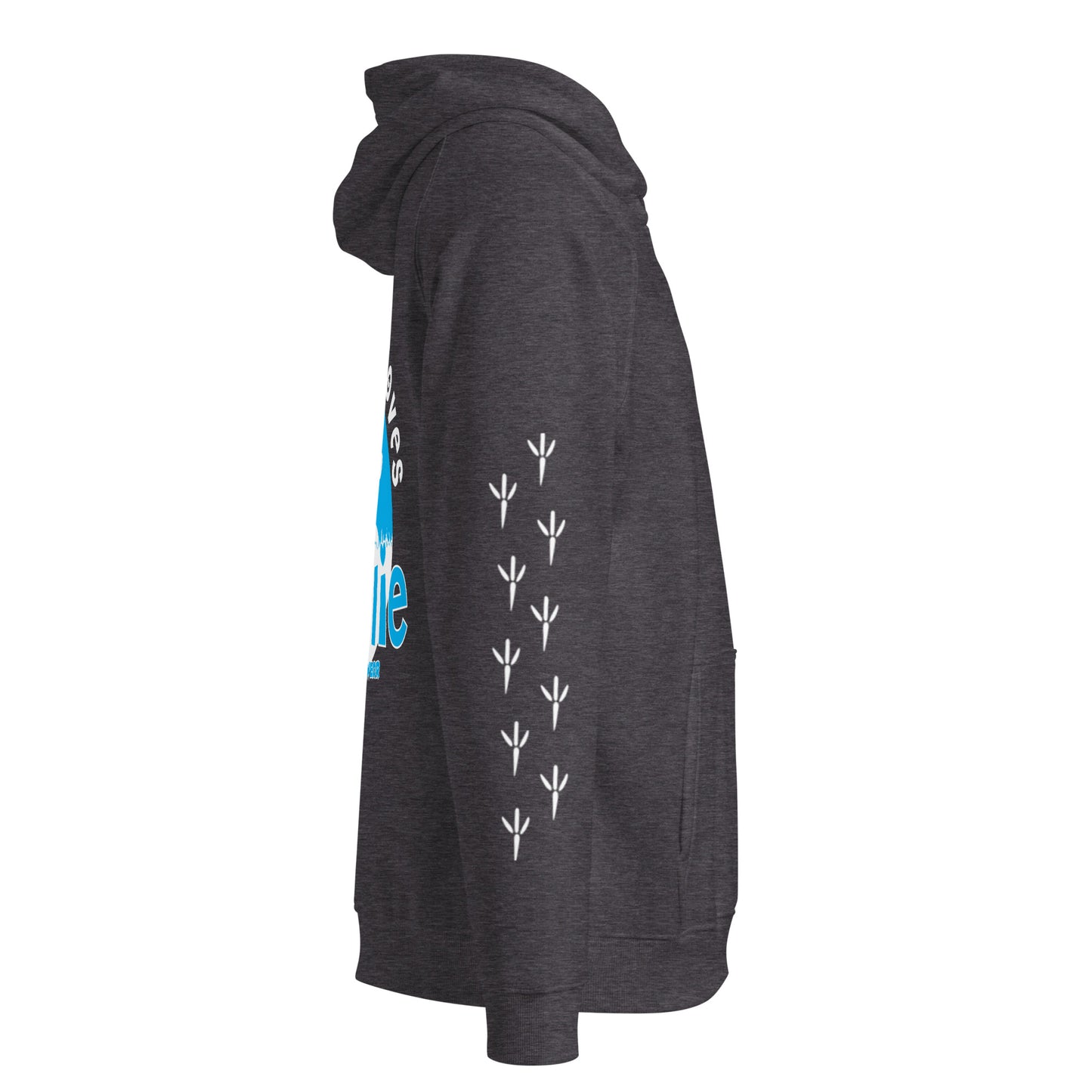 Peggy & Molly Personalised Unisex Hoodie (Blue)