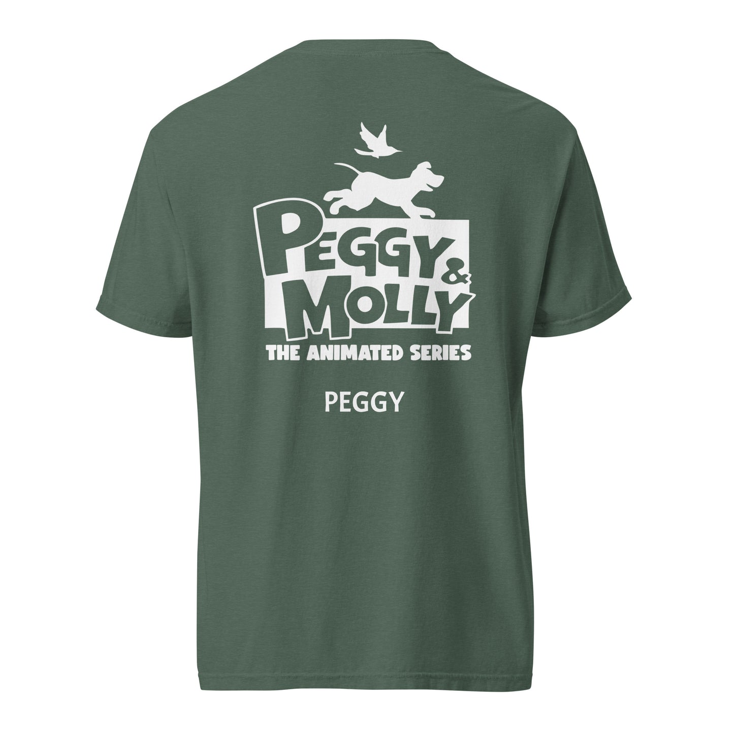 Peggy & Molly Unisex Heavyweight Personalised Tee