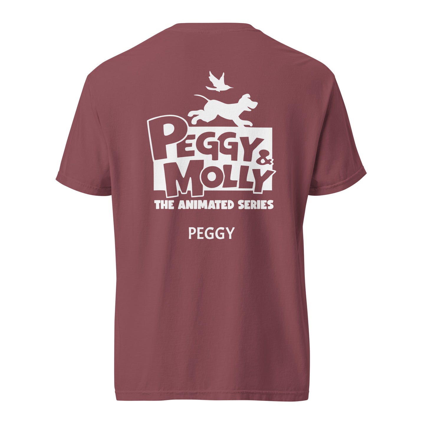Peggy & Molly Unisex Heavyweight Personalised Tee