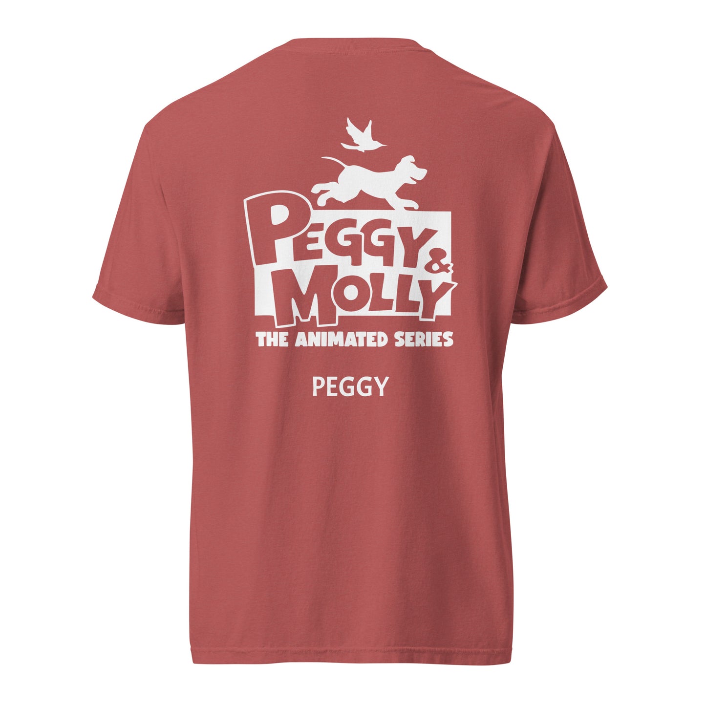 Peggy & Molly Unisex Heavyweight Personalised Tee
