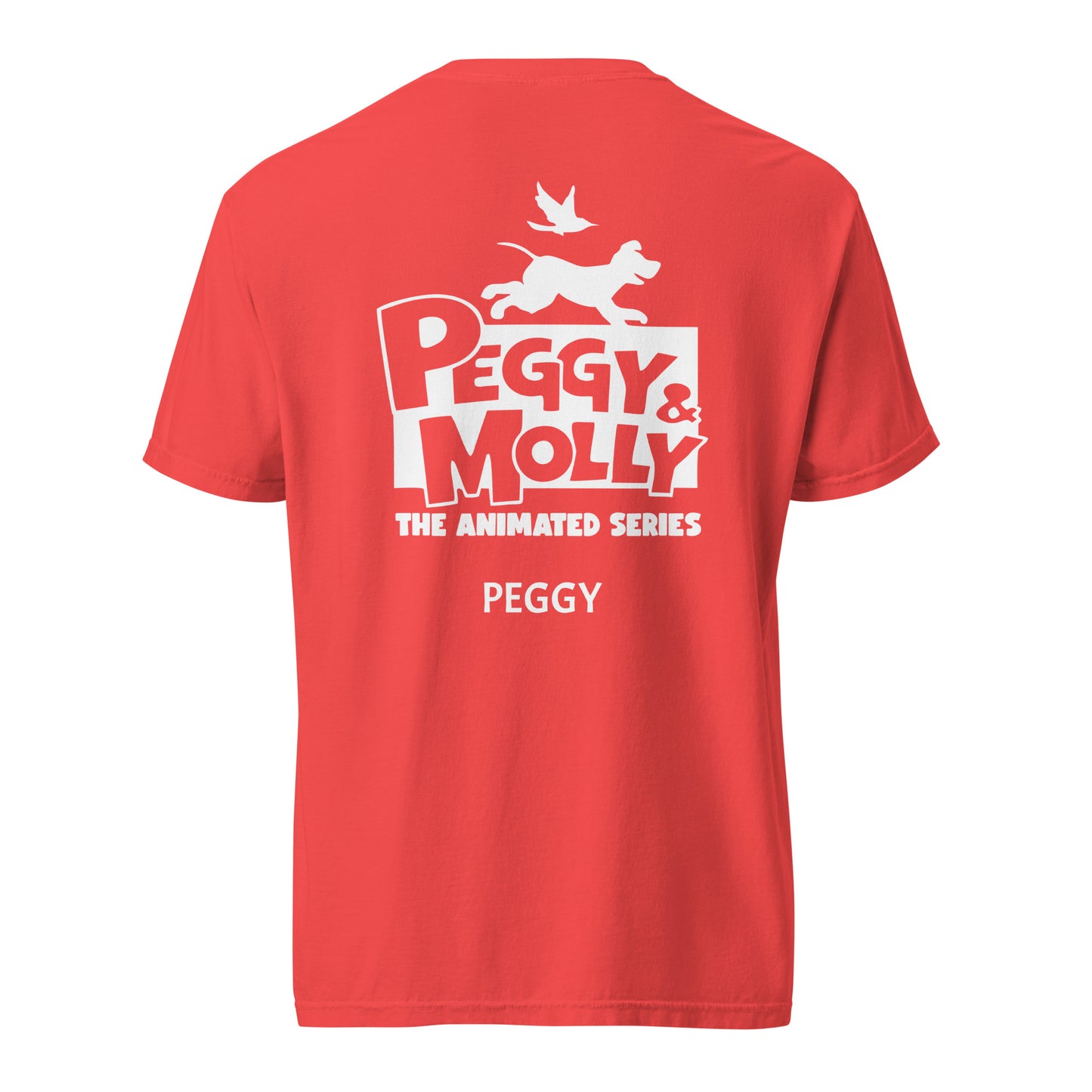 Peggy & Molly Unisex Heavyweight Personalised Tee