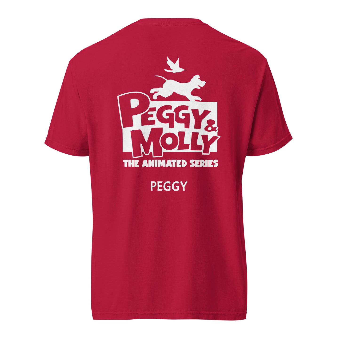 Peggy & Molly Unisex Heavyweight Personalised Tee