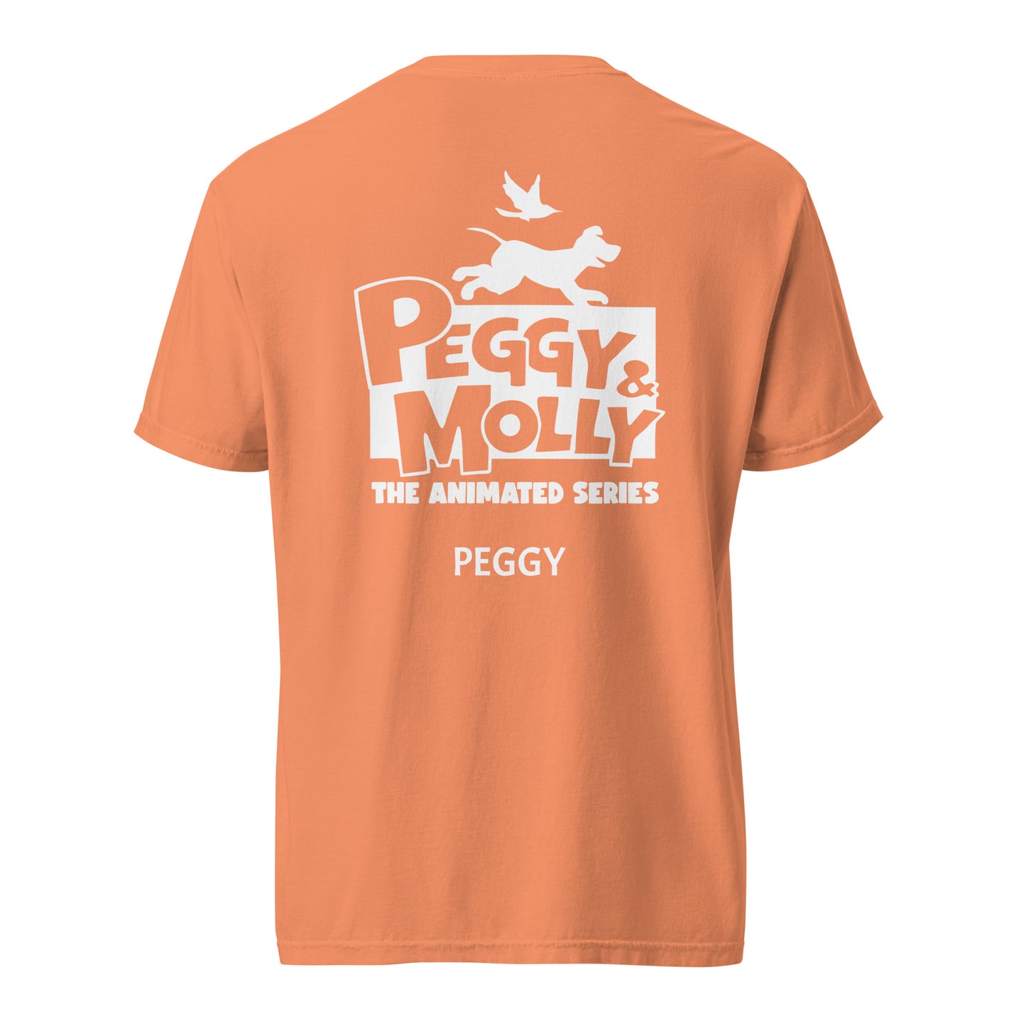 Peggy & Molly Unisex Heavyweight Personalised Tee