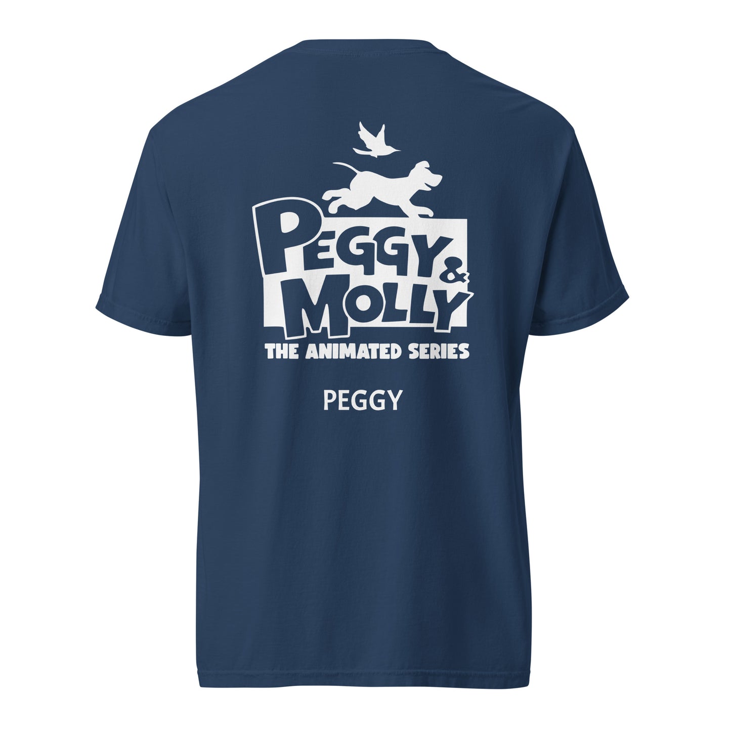 Peggy & Molly Unisex Heavyweight Personalised Tee