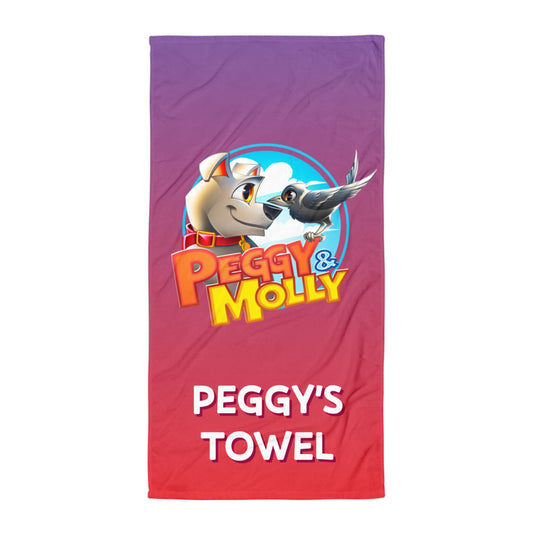Peggy & Molly Personalised Pet Towel