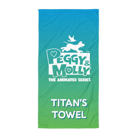 Peggy & Molly Personalised Pet Towel