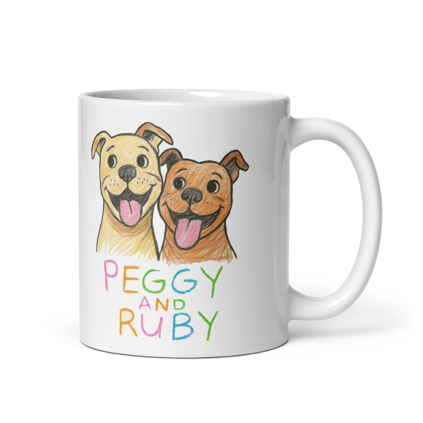 Peggy and Molly - FAN ART COFFEE MUG
